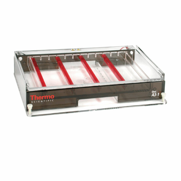 Cubas de electroforesis horizontales de 23 x 40 cm (modelo A3-1)