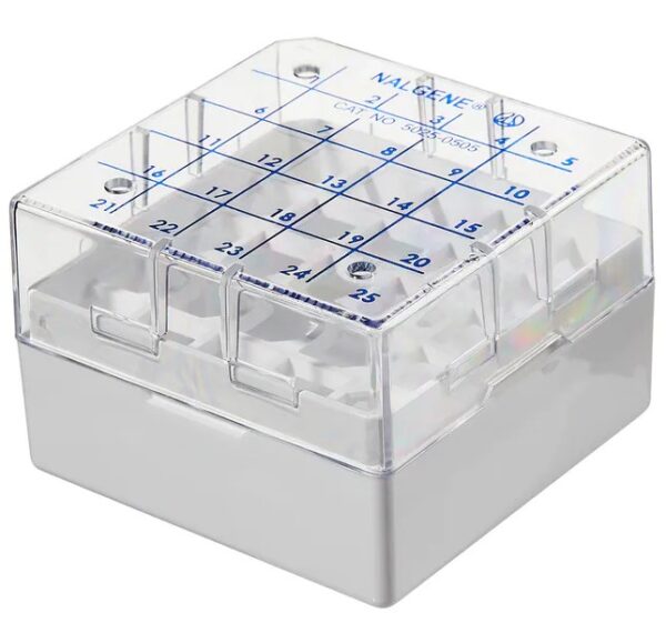 CryoBoxes de Policarbonato 5x5 (Thermo Scientific Nalgene)