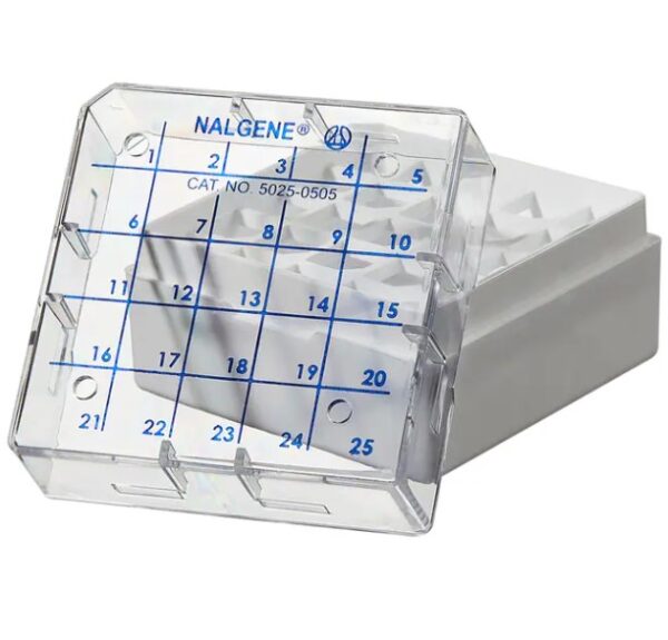 CryoBoxes de Policarbonato 5x5 (Thermo Scientific Nalgene) - Imagen 2